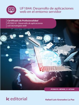cover image of Desarrollo de aplicaciones web en el entorno servidor. IFCD0210